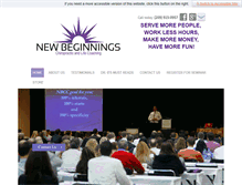 Tablet Screenshot of chiropracticlifecoaching.com